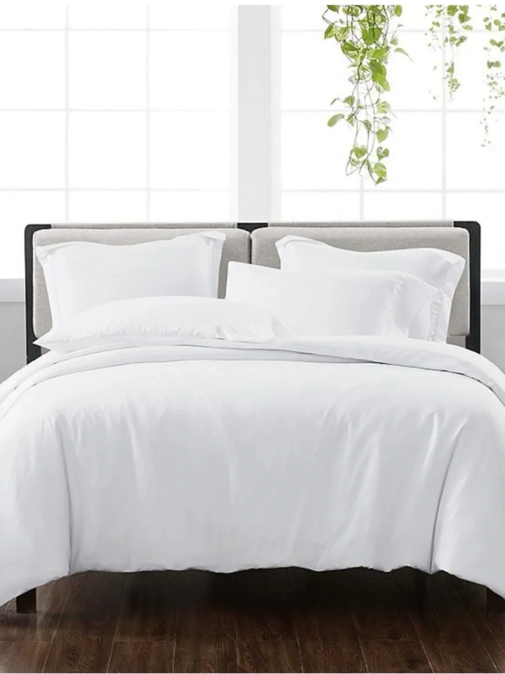 White Luxury Duvet Cover Set - Brand: Cannon by Kohls